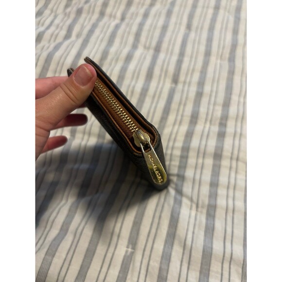 Michael Kors Signature Hamilton Continental Wallet Large MK Logo - Picture 3 of 12